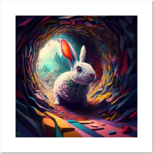 Going down the rabbit hole Posters and Art